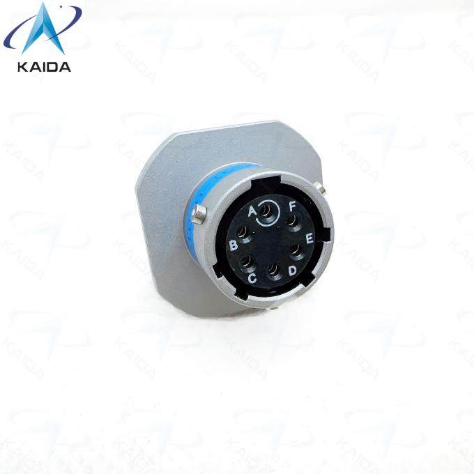 MIL DTL 26482 Series Ⅰ 6 Contacts Circular Connector.PT04A-10-6S-072. Gray Zinc Nickel Plating.Cable Connecting Receptacle 0