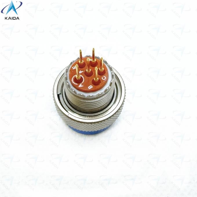 MIL-DTL-38999 Series 2 Thermoplastic Insulator Electroless Nickel Short PCB Tail 6 Contacts Gold Plated MS27484T10F98PCN 4
