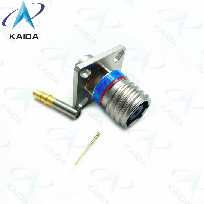MIL-DTL-38999 Series 3 Receptacle Connector Threaded Coupling 1 Contact D38999/20FA10BN.1 Female Coaxial Contact. 4