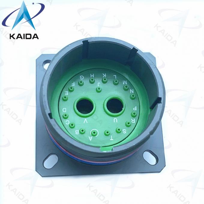 MIL-DTL-38999 Series Ⅲ Connector D38999/20WG79PN High And Low Frequency Mixed Olive Green Cadmium Plating 4