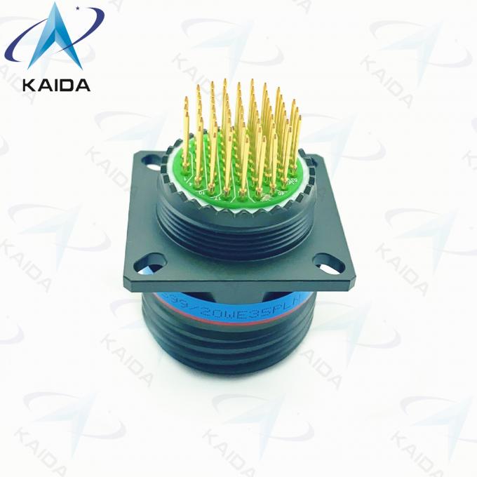 MIL-DTL-38999 Series Ⅲ Long PCB Tail Olive Green Cadmium Shell D38999/20WE35PLN.8D Series 1