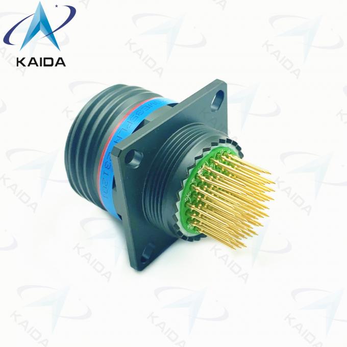MIL-DTL-38999 Series Ⅲ Long PCB Tail Olive Green Cadmium Shell D38999/20WE35PLN.8D Series 2