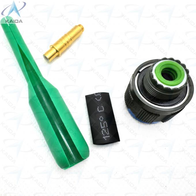 MIL-DTL-38999 Series Ⅲ Plug Connector Type -55°C To 125°C For Your Customer Requirements D38999 /26WB81PN.1 Twinax contact D38999/26WB81PN Olive Green Cadmium 4
