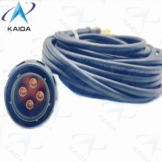 MIL-DTL-38999 Series Ⅲ Plug Connector with Quadrax Male Contact D38999/26WF04PFNC110 1