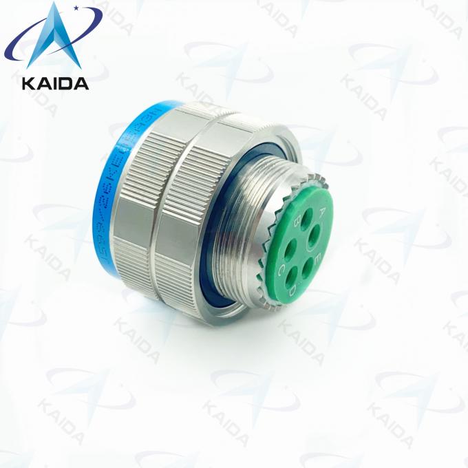 MIL-DTL-38999 Series Ⅲ Plug D38999/26KE05PN Stainless Steel Passivated 5 Female Pins 2