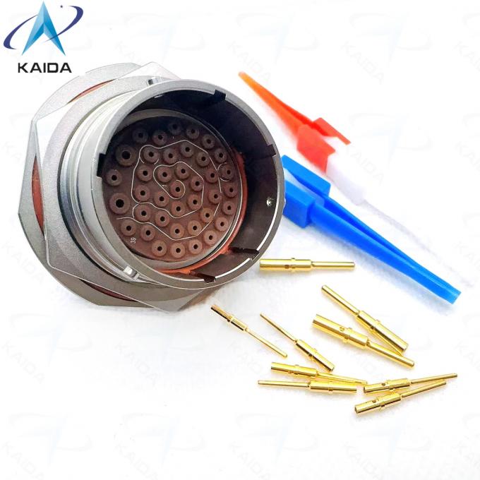 MIL-DTL-83723, SERIES III CONNECTORS  WITH BAYONET COUPLING，M83723/74R2039N，Jam Nut Receptacle,  Shell Size 20 with Contact layout 20-39. 0