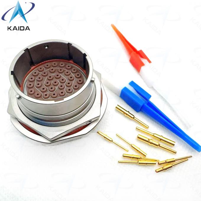 MIL-DTL-83723, SERIES III CONNECTORS  WITH BAYONET COUPLING，M83723/74R2039N，Jam Nut Receptacle,  Shell Size 20 with Contact layout 20-39. 3