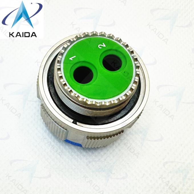 MILDTL-38999 2 Twinax Contacts Threaded / Electroless Nickel /  Gold Contact Finish  Connector D38999/26FE82PN 4