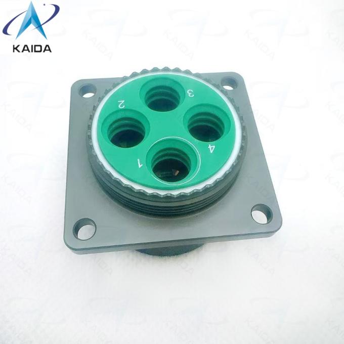 Olive Green Cadmium Shell Finish MIL DTL 38999 Series Ⅰ Circular Connector Copper Alloy Contact Material Rugged Durable.High -Current.MS27656T23B44SA 3