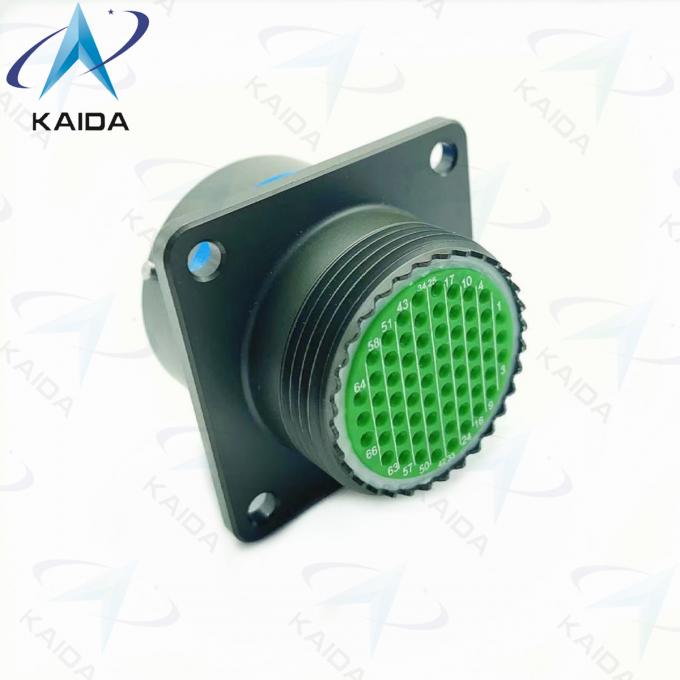 Olive Green MIL-DTL-38999 Series 1 Cadmium Shell Finish MIL-DTL-38999 Connector 2