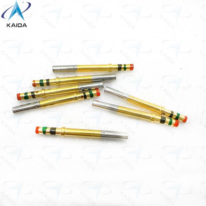 Orange-Green-Brown Color Bands D38999 Series Insulated Crimp Type Connector for Industrial Applications.M39029/56-351.20# Socket Contact. 1
