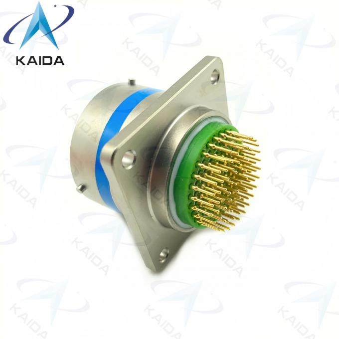 PCB Mounting MIL-DTL-38999 Series Ⅰ Shell Size 21 With 79 Female Pins MS27505E21F35SCN Electroless Nickel 2