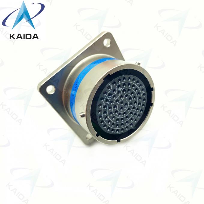 PCB Mounting MIL-DTL-38999 Series Ⅰ Shell Size 21 With 79 Female Pins MS27505E21F35SCN Electroless Nickel 3