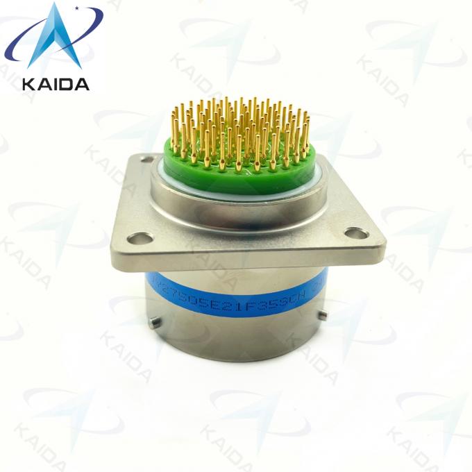 PCB Mounting MIL-DTL-38999 Series Ⅰ Shell Size 21 With 79 Female Pins MS27505E21F35SCN Electroless Nickel 4