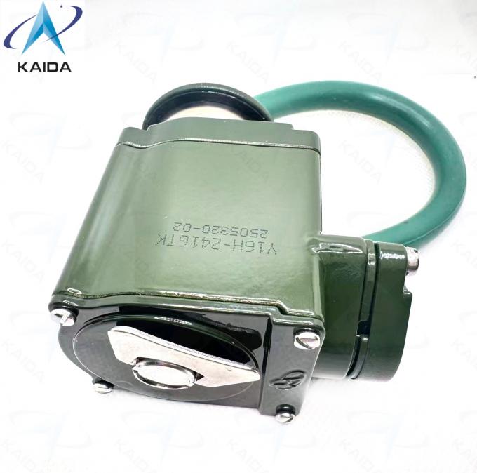 Plug Gender Circular Electrical Connector Y16H-2416TJ for Durable and Secure Connections.. Y16 series is designed as  center bolt coupling,Y16H-2416TJ 2