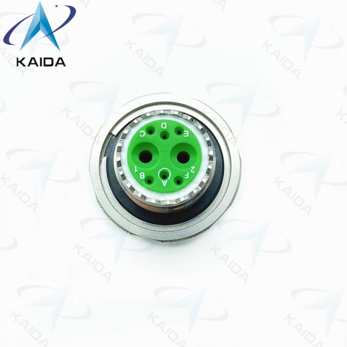 Plug R With Gold Contact Finish For MIL-DTL-38999 Series Ⅲ.8 Female Pins Stainless Steel Passivated D38999/26KC26SN 4