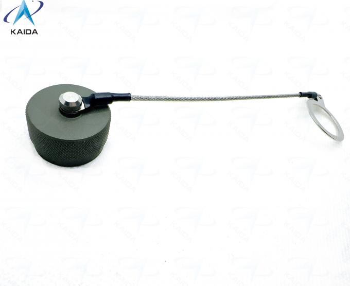Receptacle Cap Olive Green Cadmium Aluminum Industrial Grade Corrosion Resistant Protective Component for Electrical Uses.D38999/33W15N .8D Series. 0