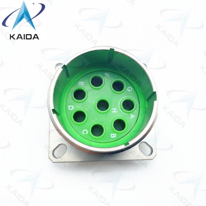 Receptacle MIL-DTL-38999 Series Ⅲ with 8# Power Contacts Or Twinax Contact Electorless Nickel Plating D38999/20FJ08PN 3