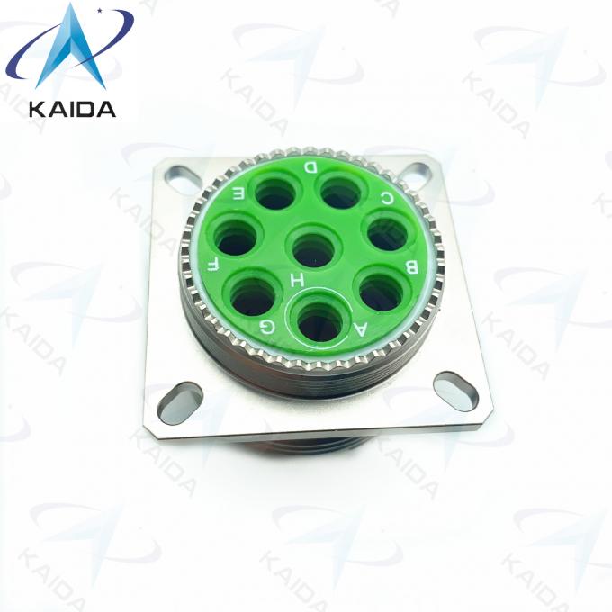Receptacle MIL-DTL-38999 Series Ⅲ with 8# Power Contacts Or Twinax Contact Electorless Nickel Plating D38999/20FJ08PN 4