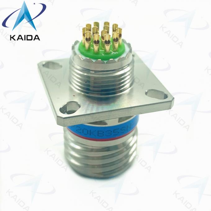 Receptacle Type MIL-DTL-38999 Connector Stainless Steel Passivated Mil Dtl D38999 1