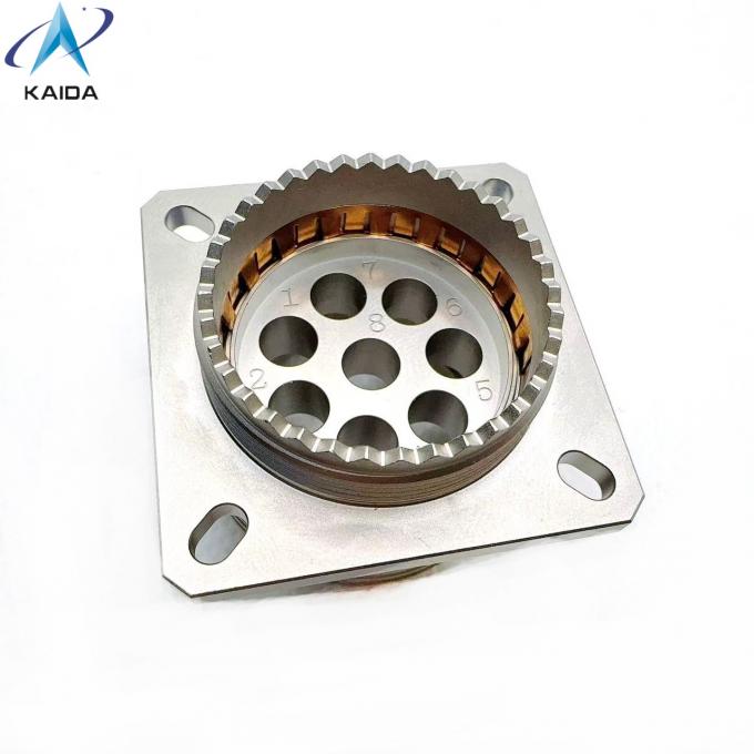 RF Contacts MIL-DTL-38999 Custom Connectors.Receptacle with 8 Pins.J599-Z-21-8-JC400 2