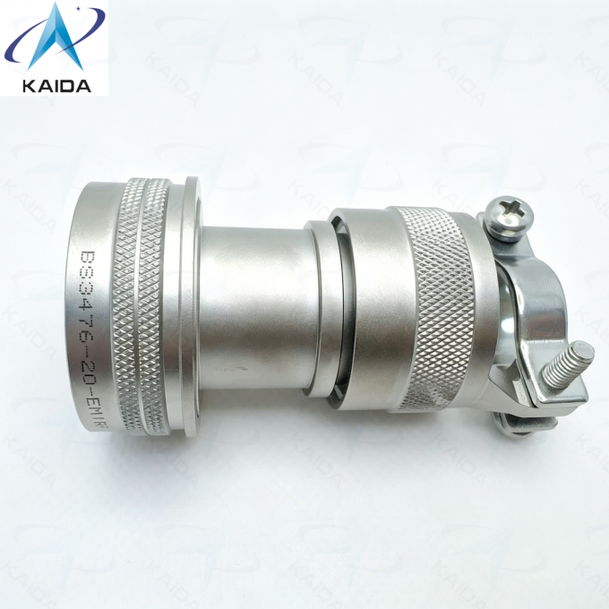 RoHS Compliant Back shell BS3476-20-EMIRFI Connector，Applicable for MIL-DTL-26482 Series 2.Electroless Nickel. 3