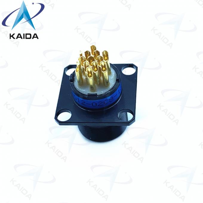 Series 800 Custom Connectors Black Anodized Contacts Aviator Connectors 0