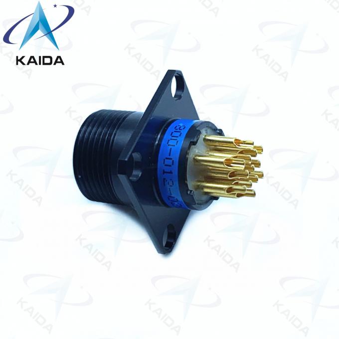 Series 800 Custom Connectors Black Anodized Contacts Aviator Connectors 1