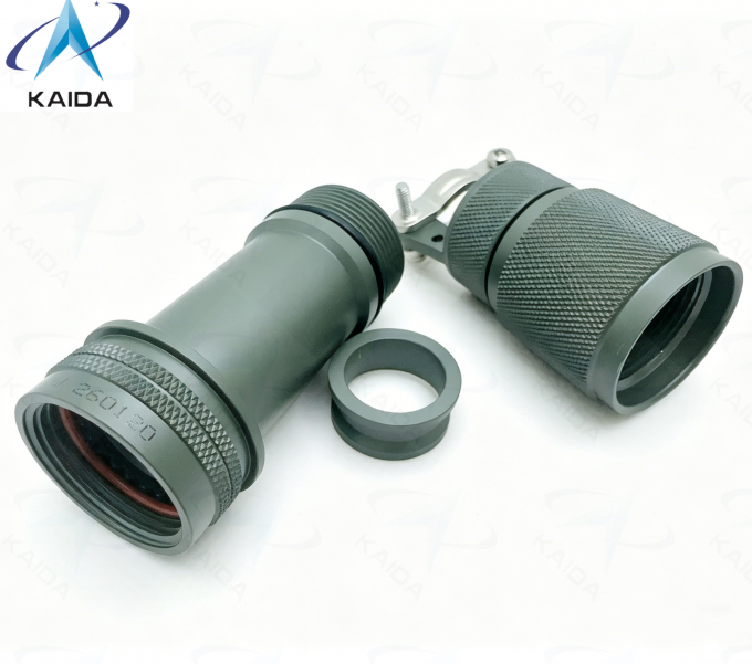 Shell size 17 Back shell .Olive Green Cadmium Plating,Straight EMI/RFI Environmental Backshell.AS85049/10 and MS3437A 3