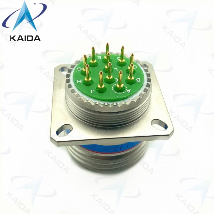 Short PCB Tail Type MIL-DTL-38999 Series Ⅲ Receptacle Connector D38999/20FF11PCN Electroless Nickel.8D Series 1