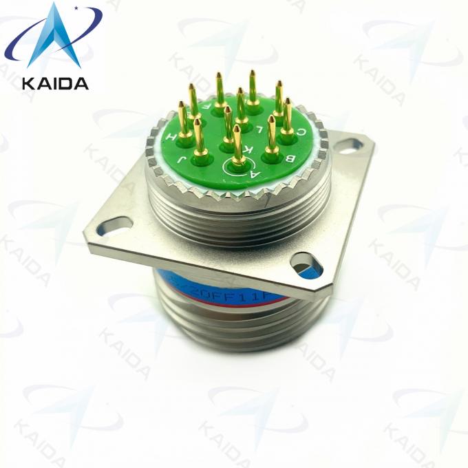 Short PCB Tail Type MIL-DTL-38999 Series Ⅲ Receptacle Connector D38999/20FF11PCN Electroless Nickel.8D Series 4