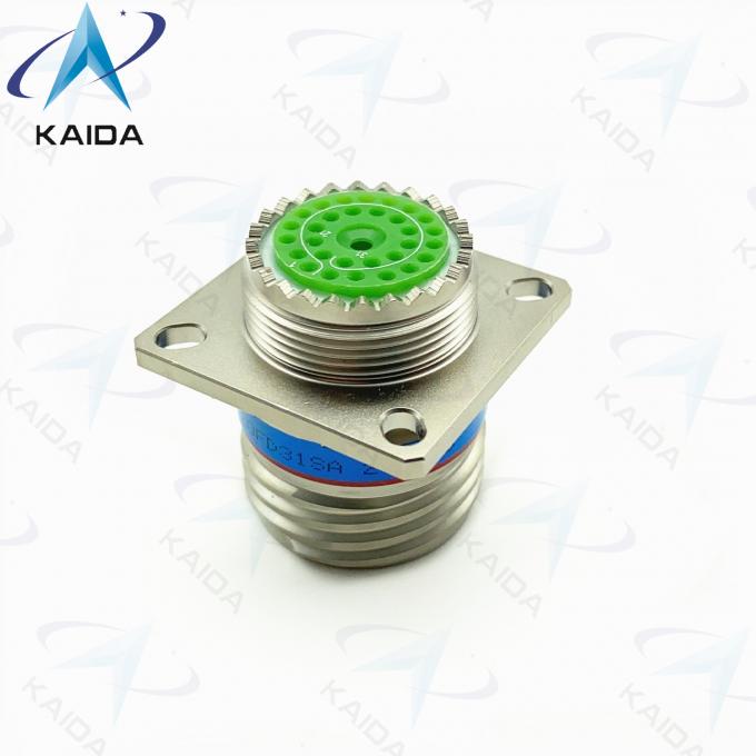 Square Flange Receptacle MIL-DTL-38999 Series Ⅲ with 500V Electroless Nickel D38999/20FD31SA.8D Series 1