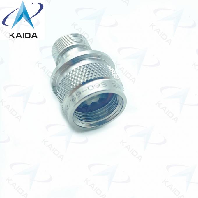 Stainless Steel Passivated Straight Shrink Boot Adapter for Connector Backshell M85049/69-09S 4