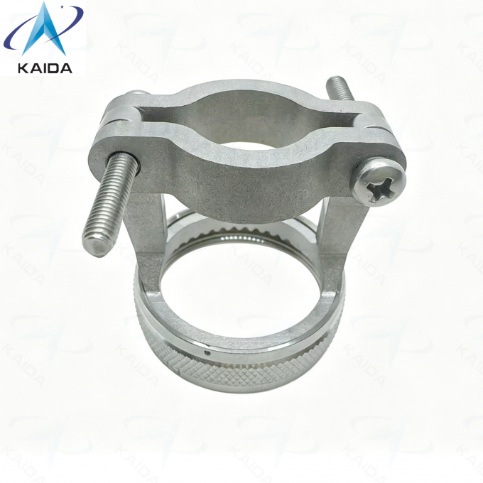 Straight Cable Clamp Back Shell Stainless Steel Passivated Finish Suitable for Harsh Industrial Conditions and Cable Retention 3
