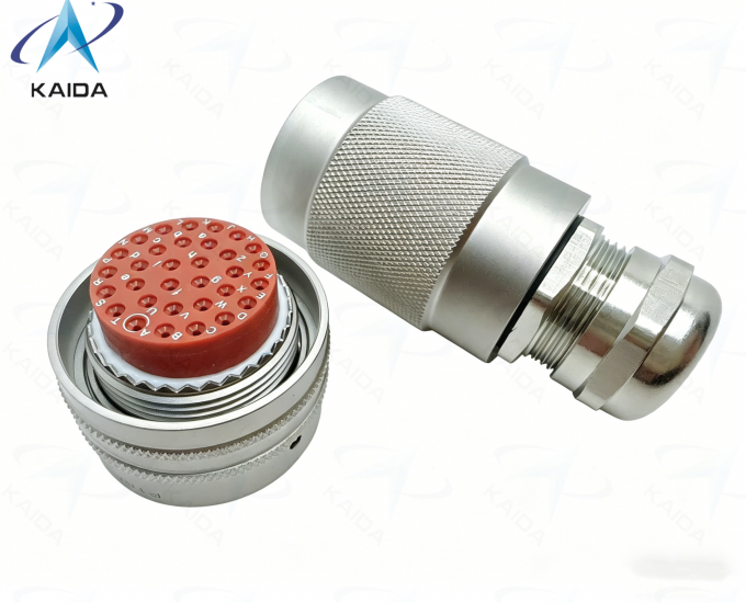 Voltage Rating 500V MIL DTL 26482 Series ⅠShell Size 18 Circular Connector.PT06SE18-32P.MS3116.Electroless Nickel Plating. 1
