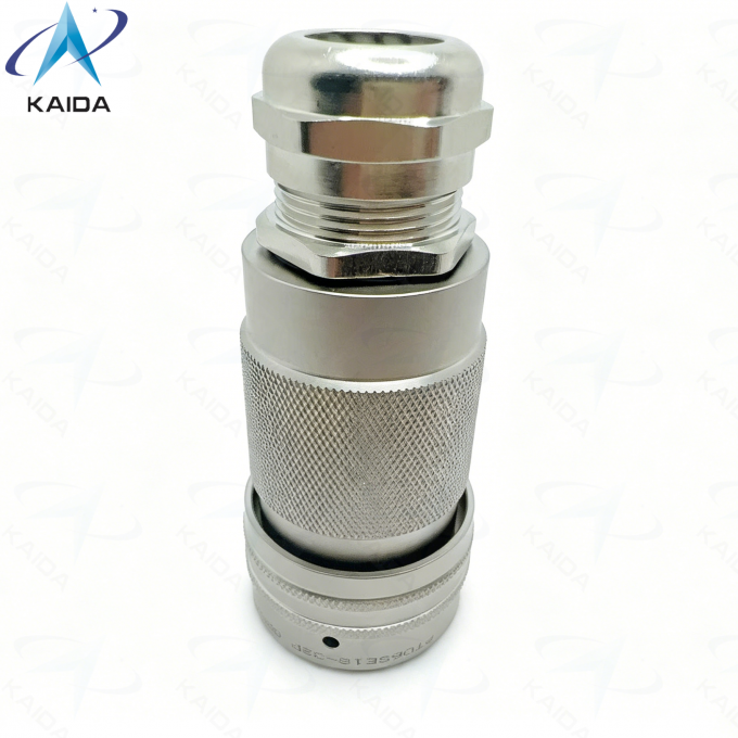 Voltage Rating 500V MIL DTL 26482 Series ⅠShell Size 18 Circular Connector.PT06SE18-32P.MS3116.Electroless Nickel Plating. 3